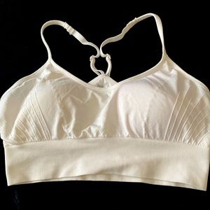Medium White Sports bra!